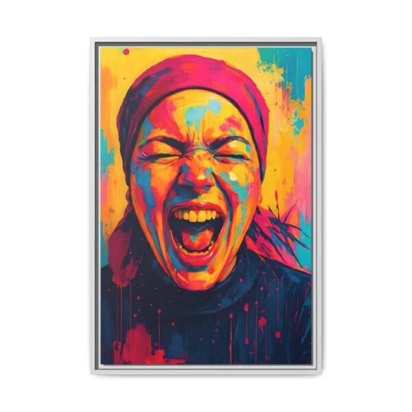 Canvas Print "Color Scream", Framed Art Print – Bild 3