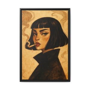 Canvas Print "Freckled Smokey" - Framed Art Print