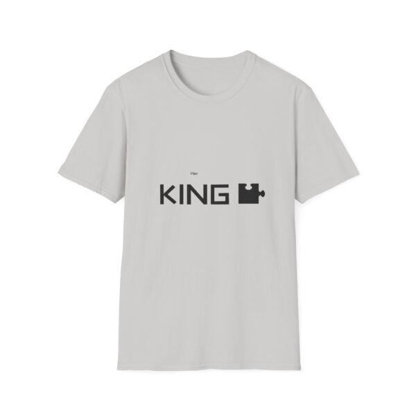 T-Shirt - "Her King" - Print Design Personalisierbar – Bild 4